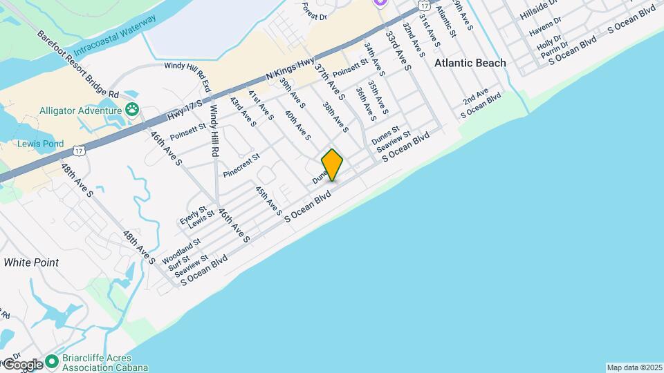 4100 S Ocean Blvd Map and Location Details