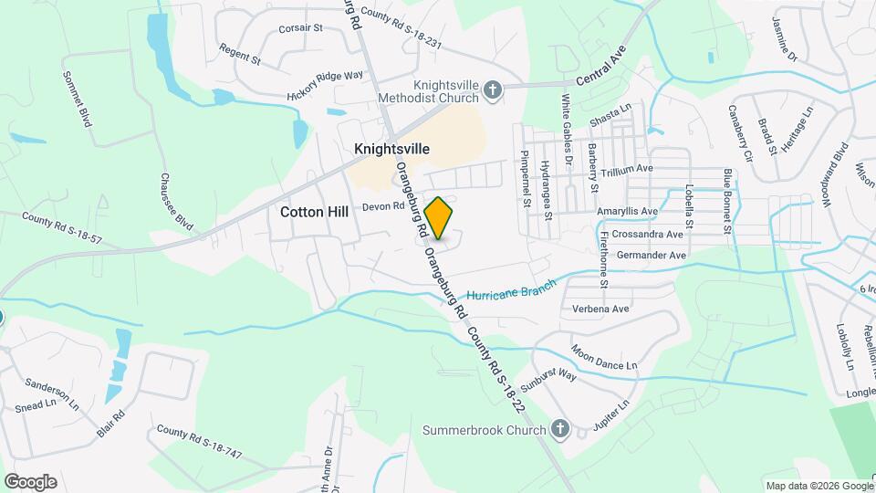 1003 Providence Way Map and Location Details