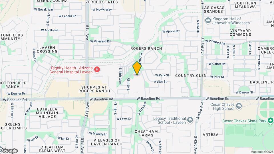 4733 W Fremont Rd. Map and Location Details