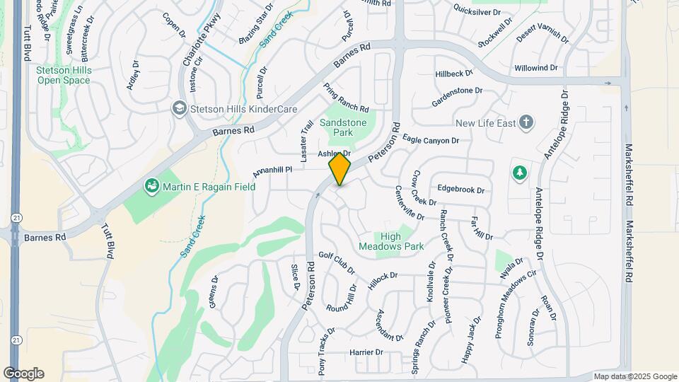 6945 Ash Creek Heights Map and Location Details