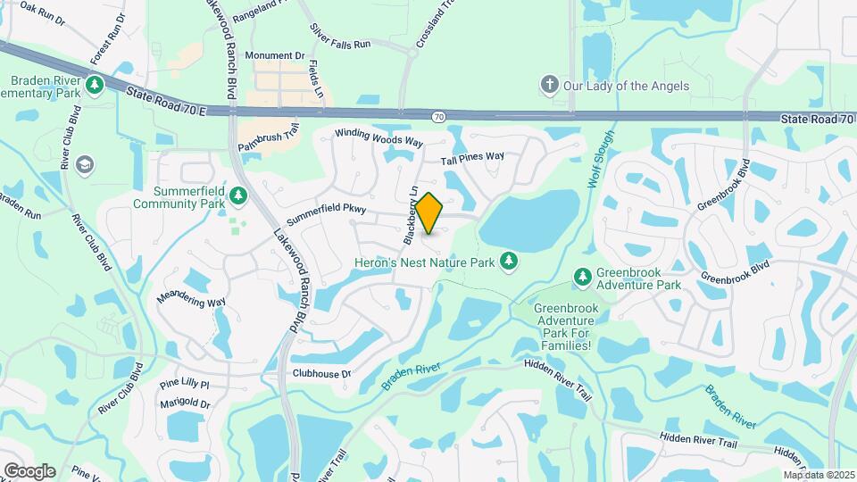 6425 Barberry Ct Map and Location Details
