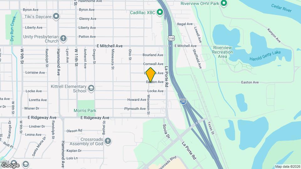 1205-1207-1207 Wisconsin St Map and Location Details