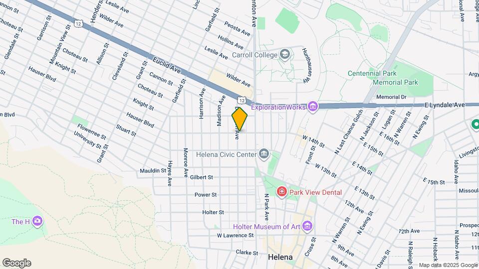 825 Dearborn Ave Mapa y Detalles de la Ubicación