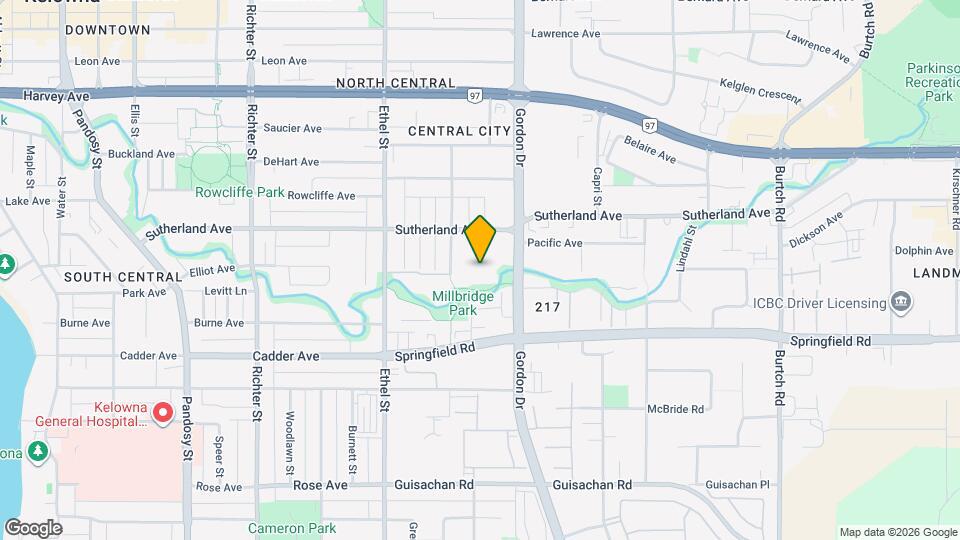 1045 Sutherland Ave Map and Location Details