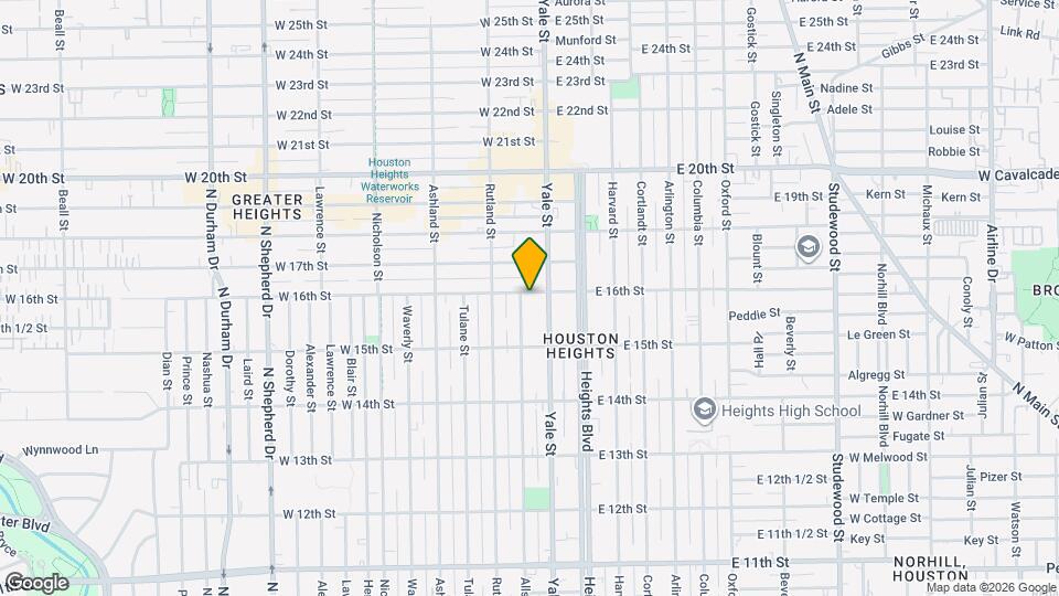 220 W 16th St Map and Location Details