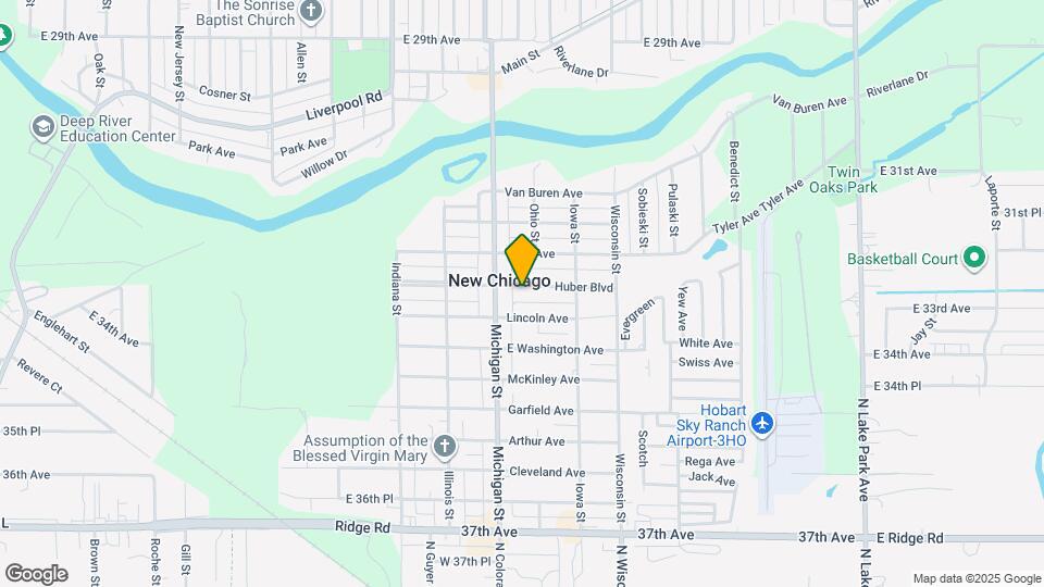 223 Huber Blvd Map and Location Details