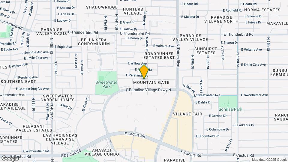 4554 E Paradise Vlg Pkwy S Mapa y Detalles de la Ubicación