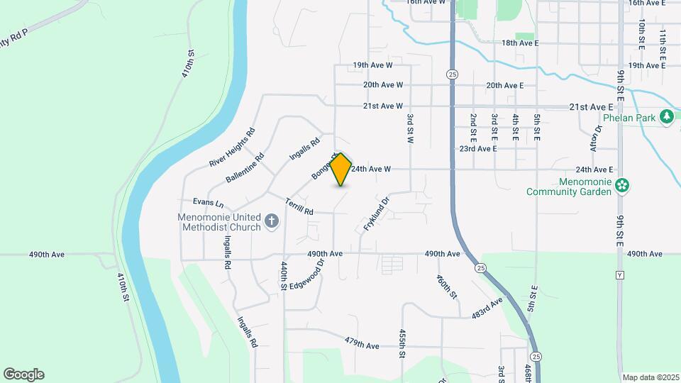 2509 Harvey Dr Map and Location Details