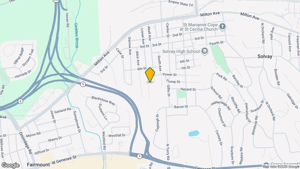 429 Lionel Ave Map and Location Details