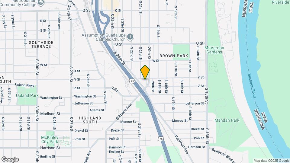 6006 S 20th Ave Map and Location Details