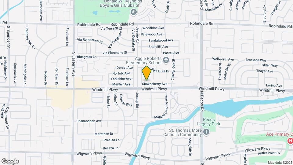 2742 Chokecherry Ave Map and Location Details