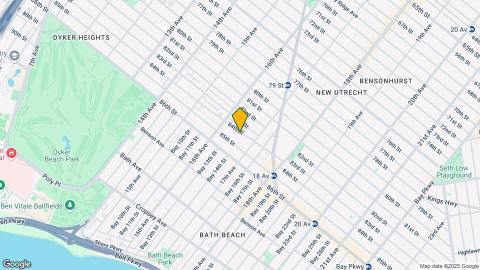 1654 84th St Map and Location Details
