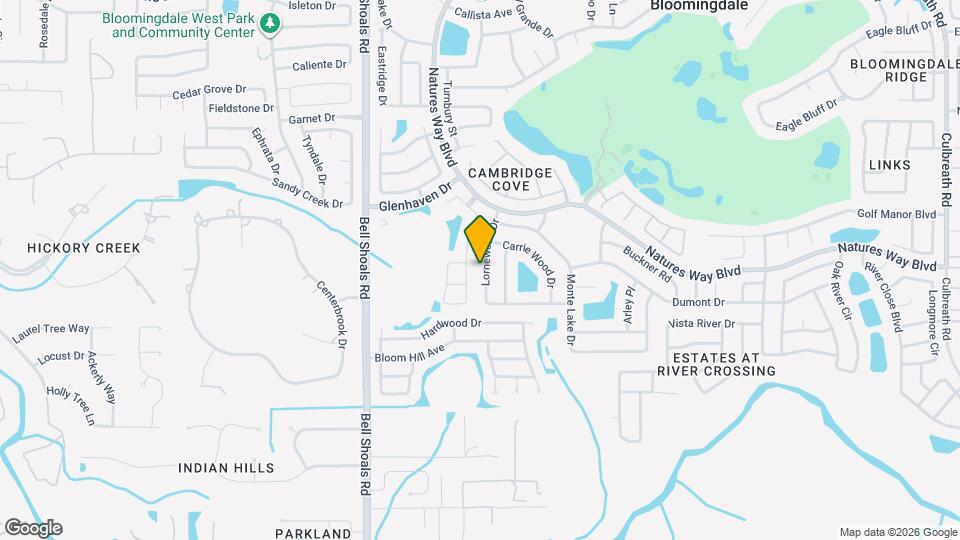 1223 Lornewood Dr Mapa y Detalles de la Ubicación