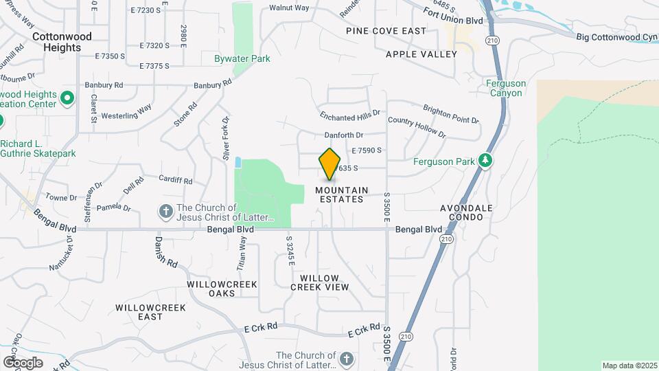 7686 Mountain Estates Dr Map and Location Details