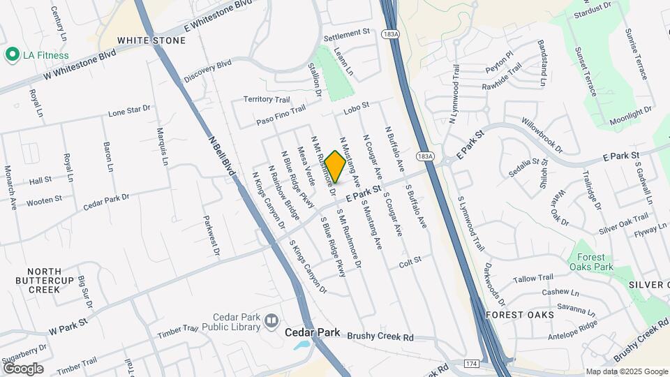 200 N Mt Rushmore Dr Map and Location Details