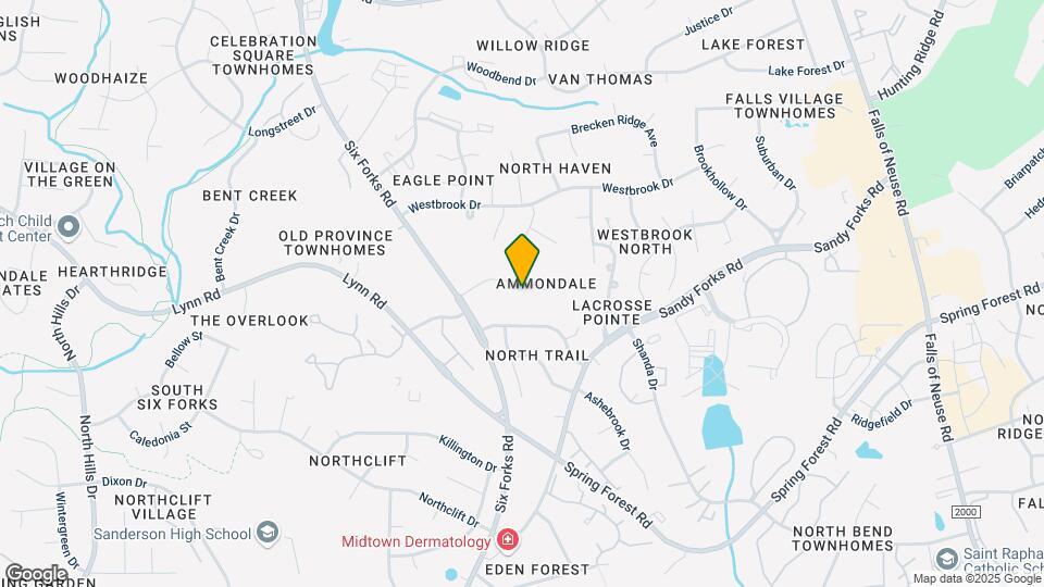 124 Ammons Dr, Unit Furnished Studio Map and Location Details