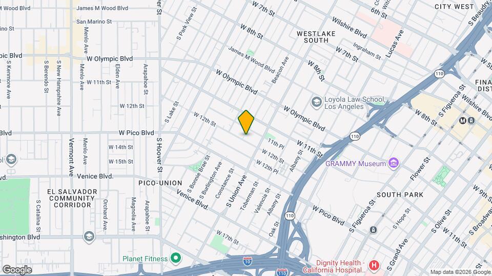 1631-1633 1/2 W 12th St Map and Location Details