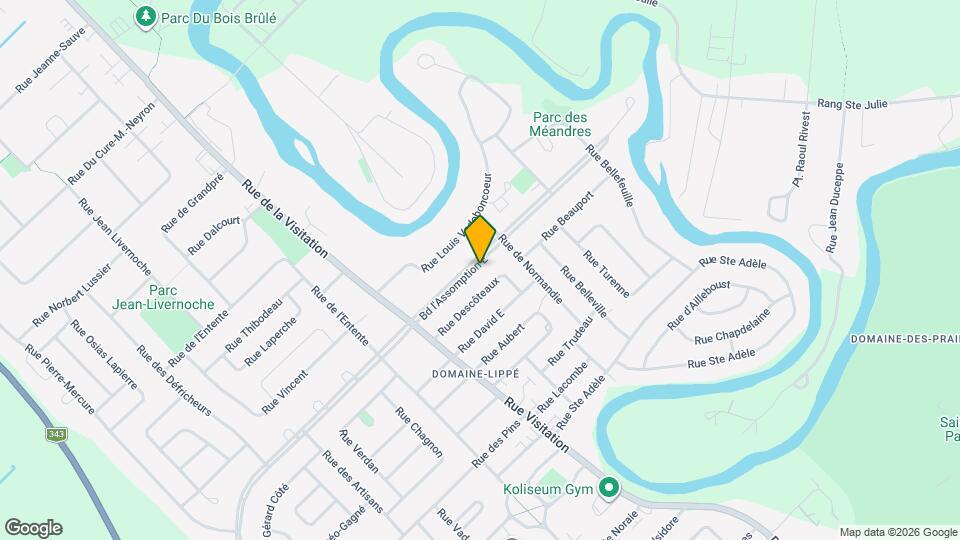 61 L'assomption Boul E Map and Location Details