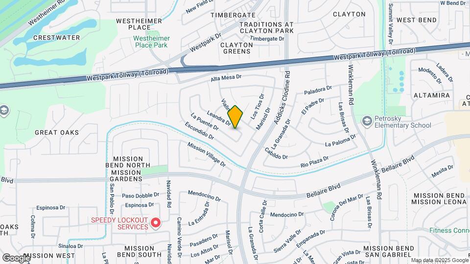 6914 Leandra Dr Map and Location Details