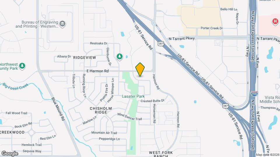1705 Desperado Rd Map and Location Details