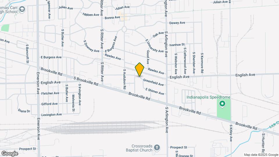 5819 Greenfield Ave Map and Location Details