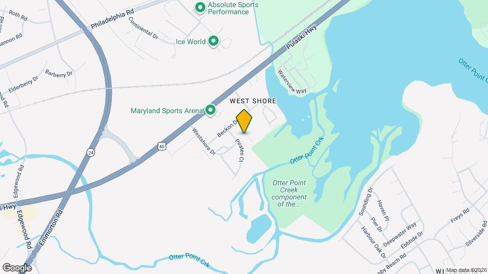 1022 Agate Dr Map and Location Details