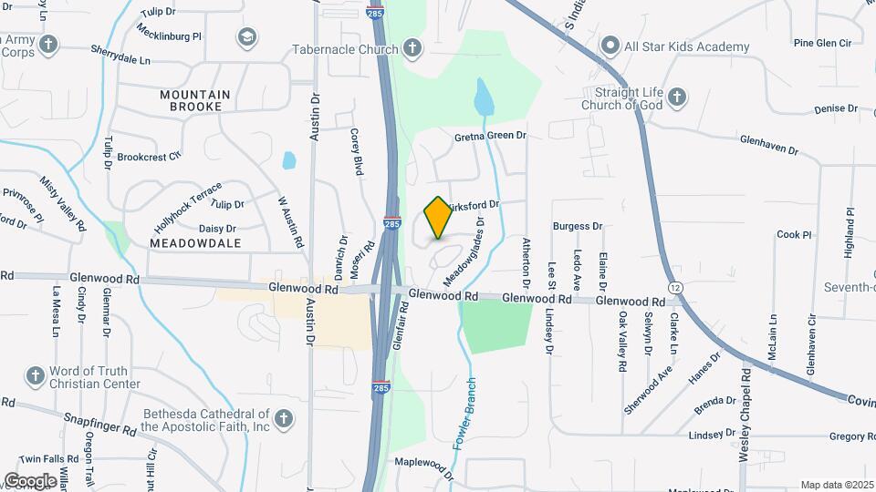 148 Glen Acres Ct Map and Location Details