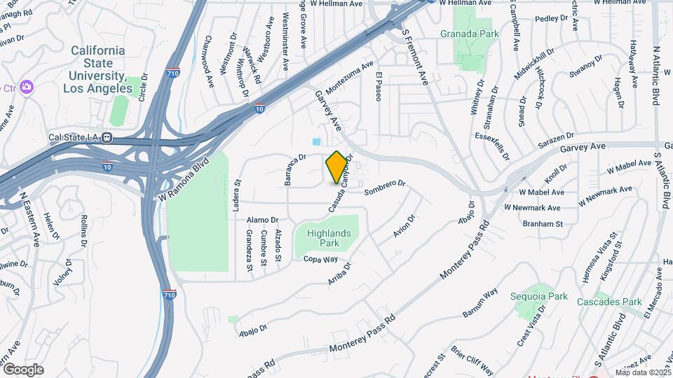 201 Casuda Canyon Dr Map and Location Details