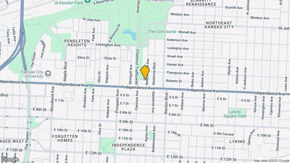 528 Bellefontaine Ave Map and Location Details
