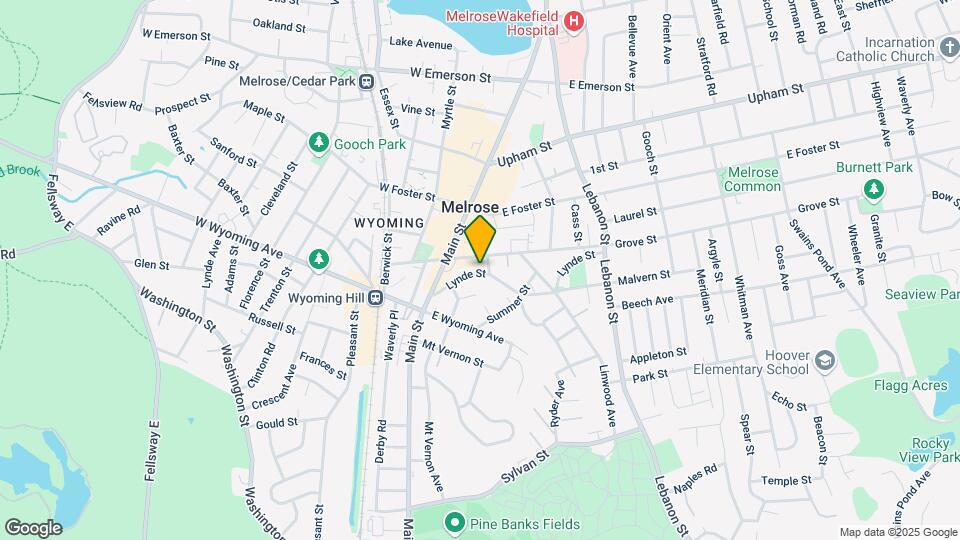 54 Lynde St, Unit #6 Mapa y Detalles de la Ubicación