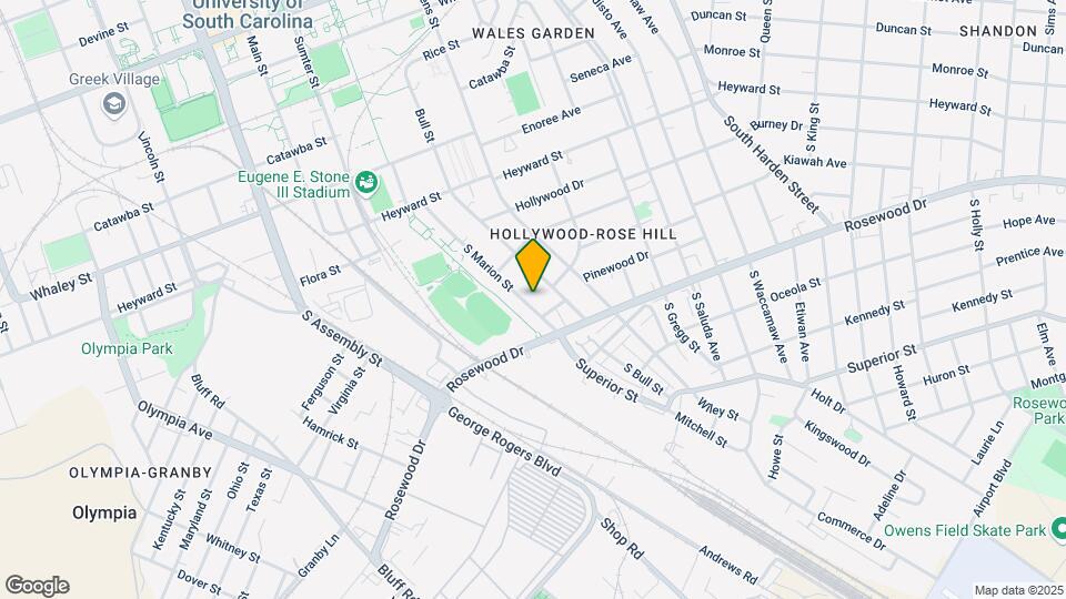 238 S Marion St, Unit 238 Map and Location Details
