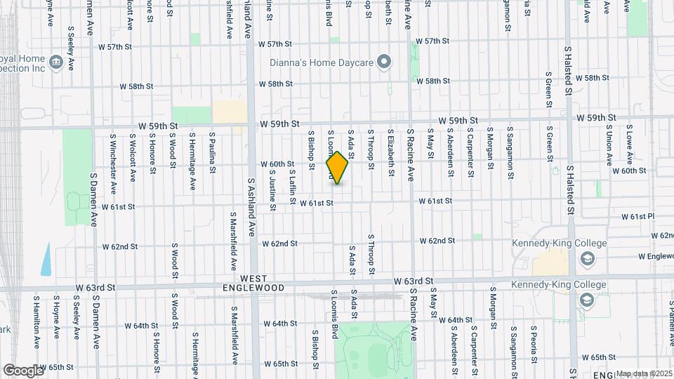 6041 S Loomis Blvd Map and Location Details