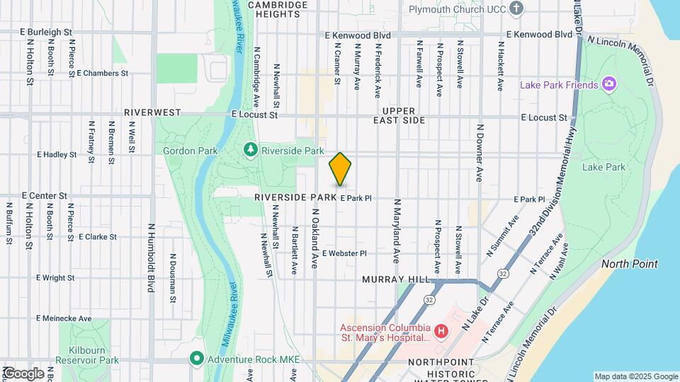2710 N Cramer St Map and Location Details
