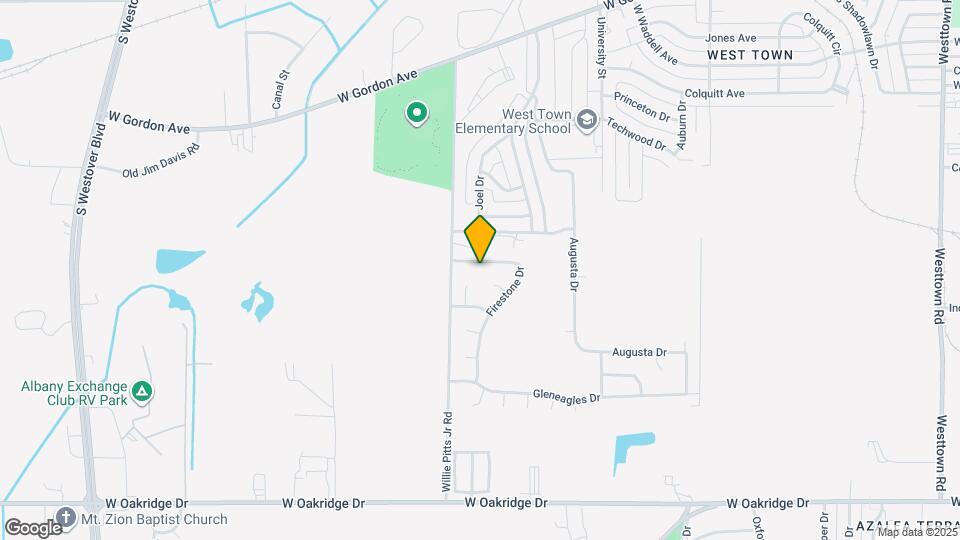 1207 Firestone Dr Map and Location Details