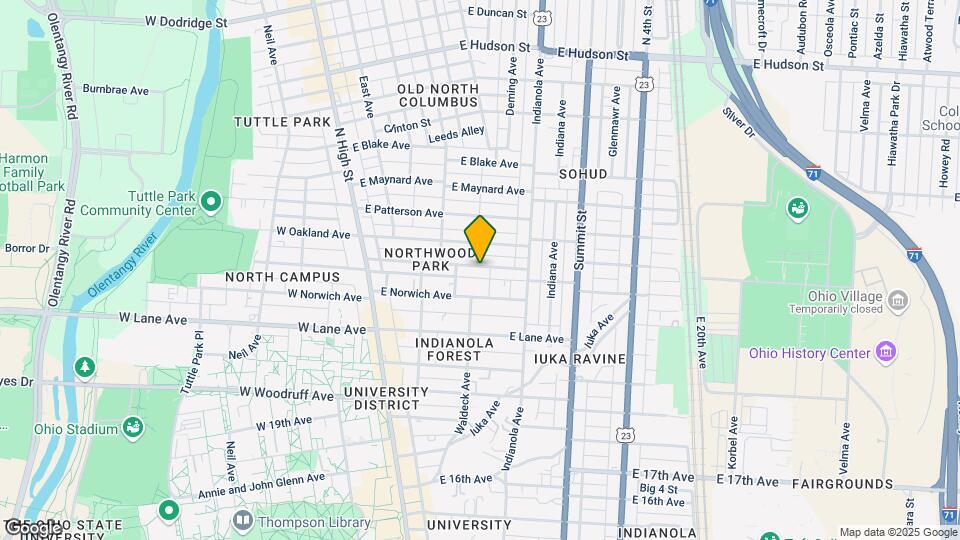 175 E Northwood Ave Mapa y Detalles de la Ubicación