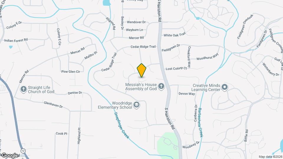 4624 Elm Ridge Ct Mapa y Detalles de la Ubicación