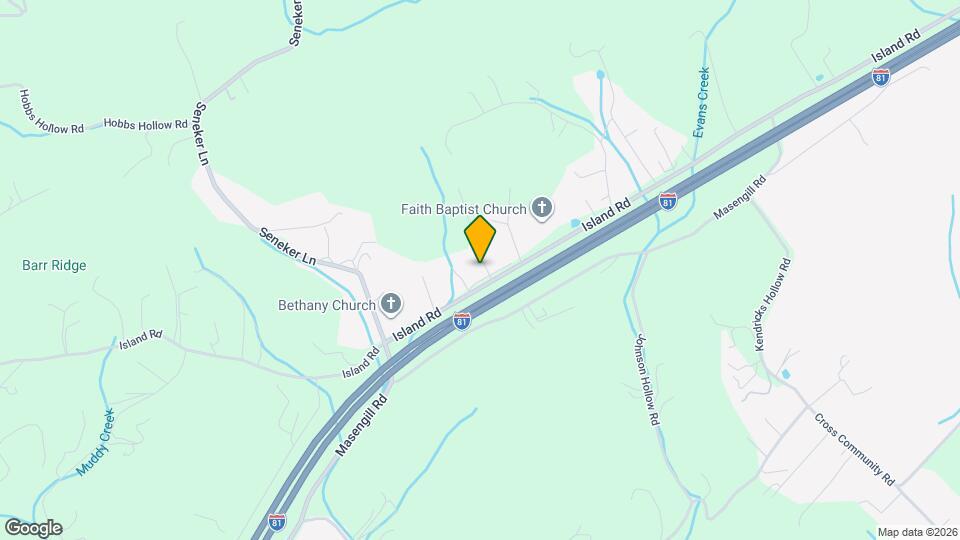 217 Island Ave Map and Location Details