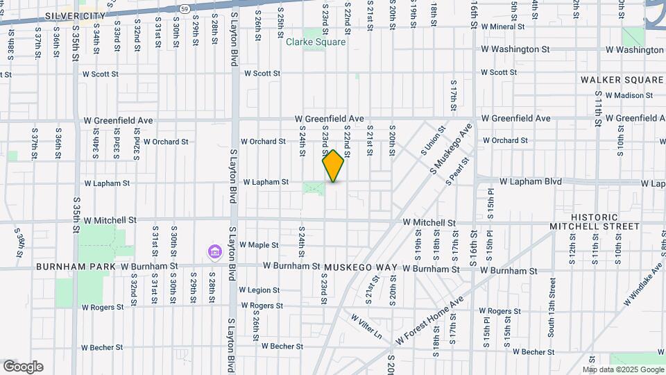 1608 S 23rd St Map and Location Details