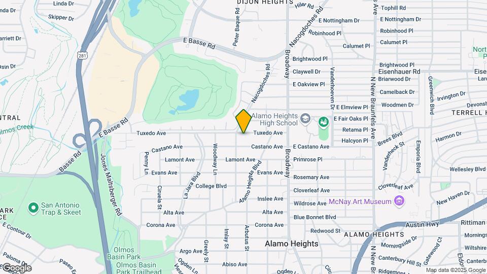 258 Tuxedo Ave Map and Location Details