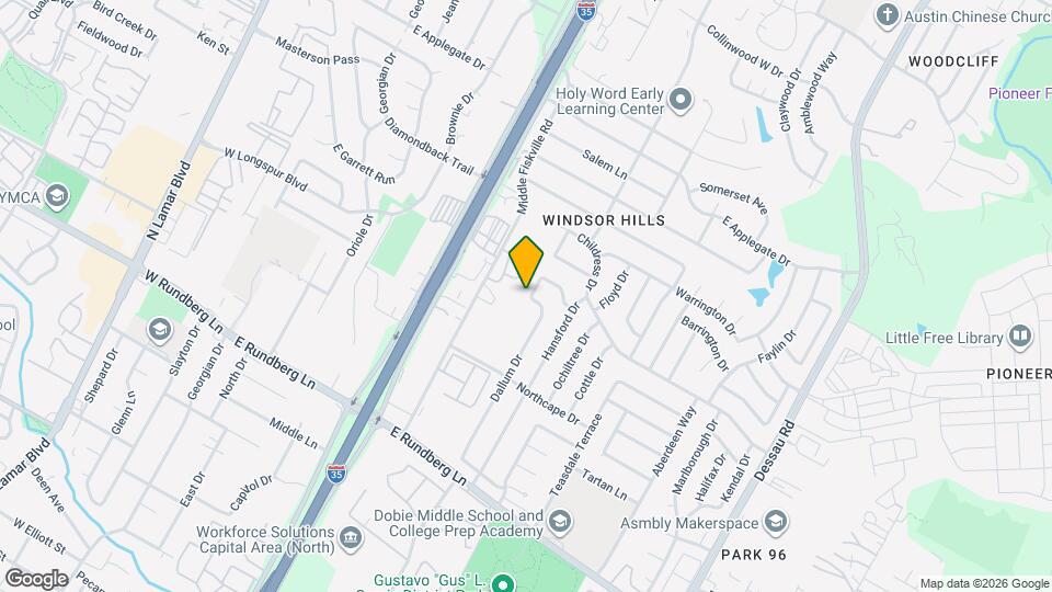 9900 Randall Dr Map and Location Details