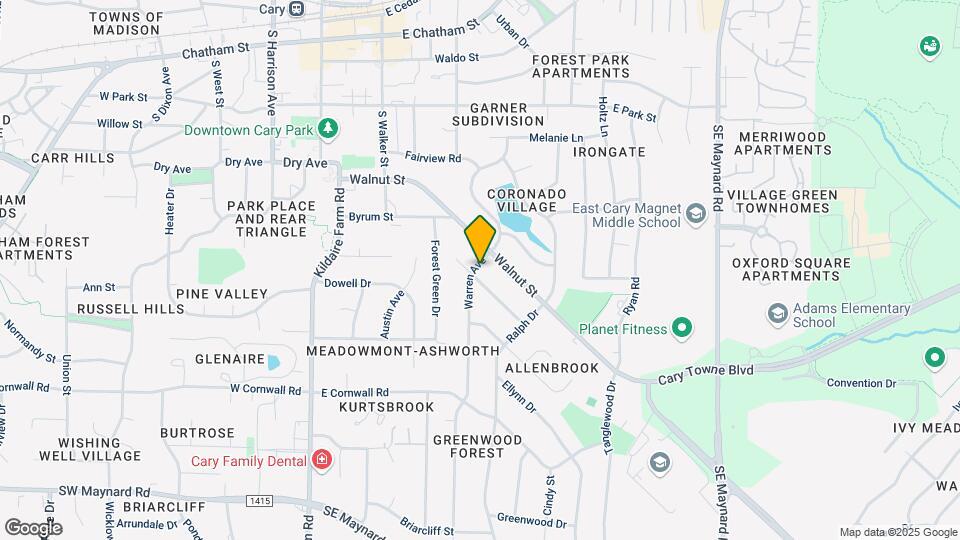 403 Pleasants Ave Map and Location Details