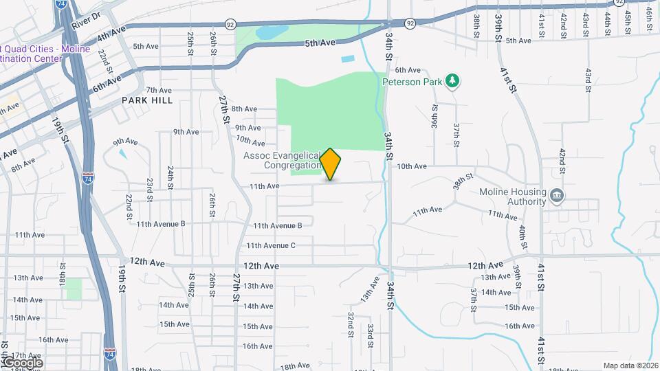 3116 11th Ave Map and Location Details