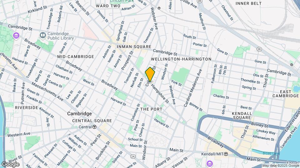 110 Hampshire St Map and Location Details