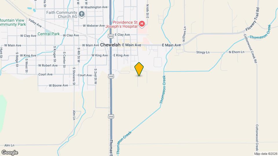 401 S 5th St E Map and Location Details