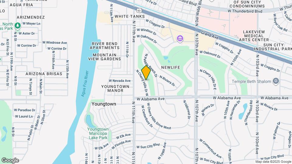 12247 N Cherry Hills Dr W Mapa y Detalles de la Ubicación