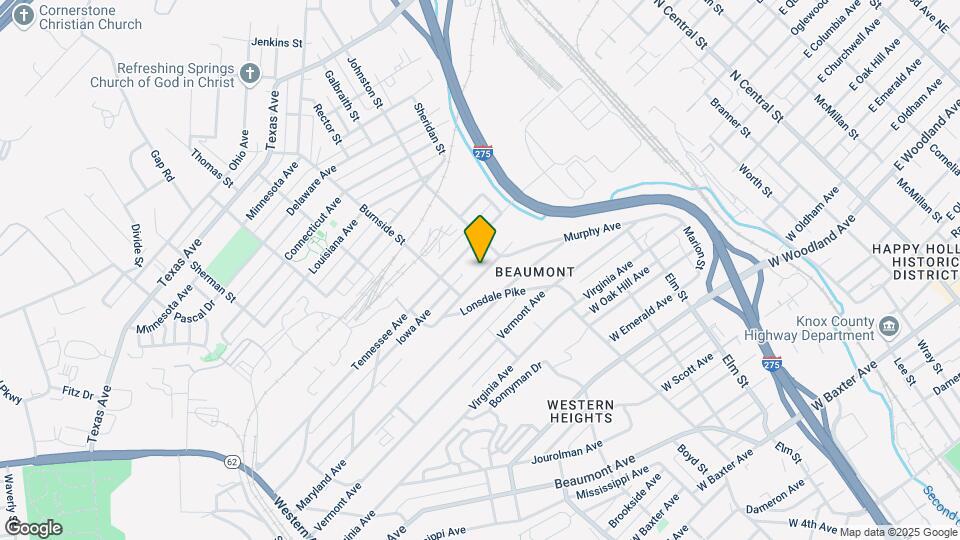 1123 Massachusetts Ave Map and Location Details