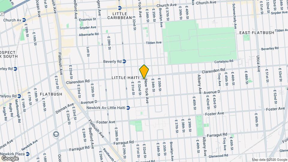 1228 New York Ave, Unit BASEMENT Map and Location Details
