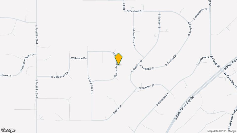 4550 W New Larkspur Loop Map and Location Details