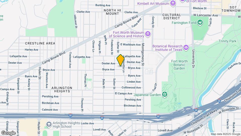 3808 Bryce Ave Map and Location Details