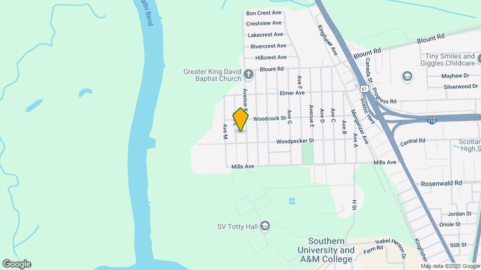 Bayou Ridge Apartments Map and Location Details